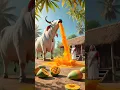 Download Lagu De koe van oma gaf miljoenen liters sap toen een olifant haar aanviel #ai #koe