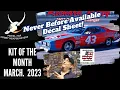 All New Type Of Kit Decals In The Kit of the Month From Salvinos JR Models Ep 286