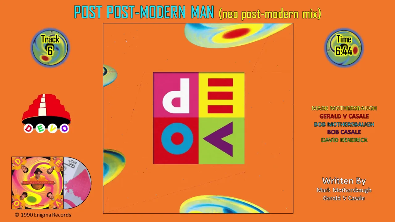 Devo / Post Post-Modern Man / Post Post-Modern Man (neo post-modern mix) (Audio) Devo / Post Post-Modern Man / Post Post-Modern Man (neo post-modern mix) (Audio)