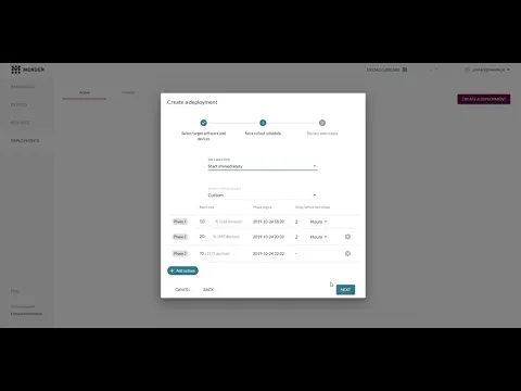 Video: large scale software update management and deployment with Mender Enterprise