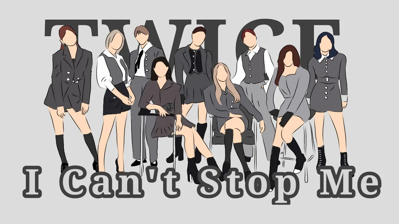 TWICE - 'I CAN'T STOP ME' Dance Animation