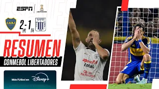 HISTÓRICA ELIMINACIÓN DEL XENEIZE POR PENALES EN LA BOMBONERA | Boca 2-1 Alianza Lima | RESUMEN
