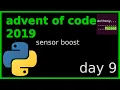 advent of code 2019 - day 9 python nim sqlite