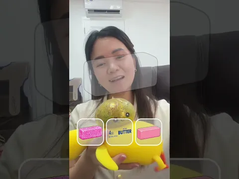 WOW SUSUN BUTTER SQUISHY CUMA 3 DETIK ⁉️#funny #shorts