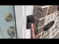 RIOVO Adjustable 30 to 55 Degree Doorbell Angle Mount Helpful with brick walls that block views