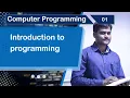 Introduction to Programming - Computer Programming Fundamentals 01