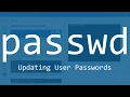 The Linux Command Tutorial The passwd Command