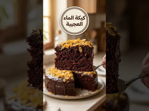 أسرع كيكة شوكولاتة اقتصادية كدوب فالفم وبدون حليب #shorts