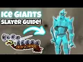 Fast and Easy Ice Giants Slayer Method Old School Runescape