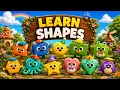 Learn Shapes for Kids 11 Shapes Toddler Learning Pre School Education