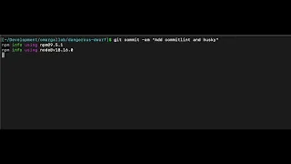 CommitLint in action