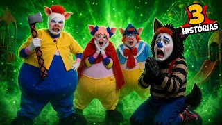 O LOBO MAU VOLTOU! 3 HISTÓRIAS DOS 3 PORQUINHOS | Turma da Pakaraka