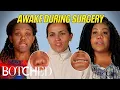 Wide Awake Under The Knife Infected Lip Filler Chemical Burn and More Compilation Botched E