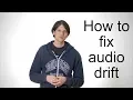 How to correct drift