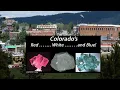 Colorado s gem mineral and rock - Red White Blue