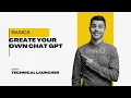 Create Your Own chat-gpt using python