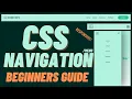 CSS Navigation Bar For Beginners Complete Responsive Menu