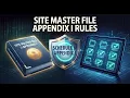The Site Master File Blueprint Mastering Appendix I of Revised Schedule M Rules