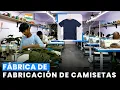 Lagu Fábrica de camisetas | cómo se hacen las camisetas | Planta de producción de camisetas
