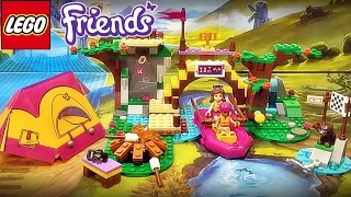 레고 프렌즈 캠프 래프팅 41121 캠핑장 조립 리뷰 Lego Friends Adventure Camp Rafting