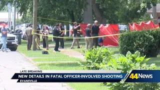 One dead in officer-involved shooting incident in Evansville 24-year-old identified