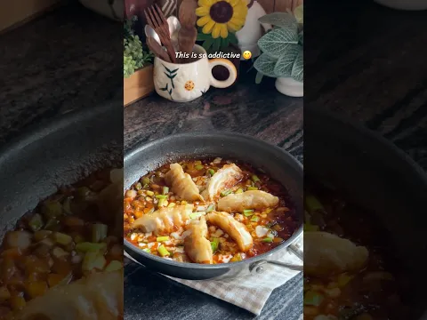 You need to try these cheesy chilli momos π #recipeshorts