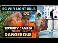 5G WIFI LIGHT BULB SECURITY CAMERA  WATCH VIDEO BEFORE YOU BUY