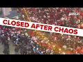 Police break up large crowd in Cincinnati The Banks closed for the night