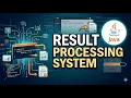 Result Processing System Java Swing JDBC Supabase