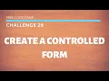 Free Code Camp - Create A Controlled Form