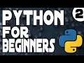 TUTORIAL Python For Beginners - Getting User Input and Working With Basic Math Operations