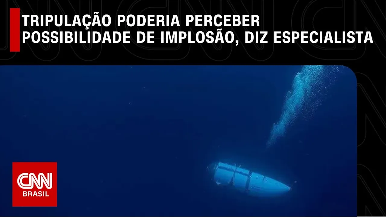 Especialista: Tripulação poderia perceber possibilidade de implosão de submarino | O GRANDE DEBATE