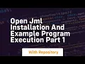 Open jml installation and example program execution part 1