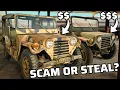 Buying 2 Rare Military Jeeps Sight-Unseen That Have Been Sitting For Years