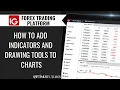 IG Forex Trading Platform - How to add Indicators and Drawing Tools to Charts