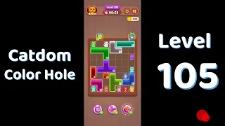Catdom Color Hole Level 105 Screenshot