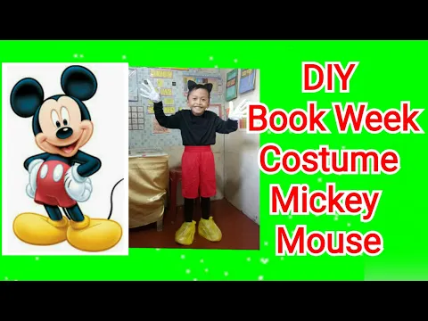 Download MP3 DIY BOOK WEEK COSTUME-MICKEY MOUSE