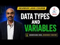 Step 6 - Data Types and Variables in Java Selenium Java Course for Beginners