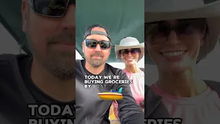 Buying groceries by BOAT #sailingbyefelicia