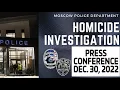 Moscow Police to hold press conference on University of Idaho murders