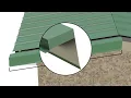 Rake Trim Installation