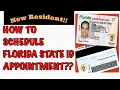 HOW TO MAKE A FLORIDA STATE ID ONLINE APPOINTMENT HOW TO SCHEDULE FLORIDA DMV APPOINTMENT HOW TO