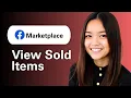 Learn How To View Sold Items On Facebook Marketplace