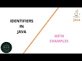 identifiers in java java identifiers java identifier malayalam Code eureka