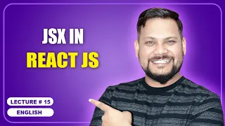 JSX in React JS React JS Tutorial full course -