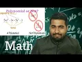 Algebra Basics What Are Polynomials - Math Antics