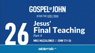 Jesus' Final Teaching