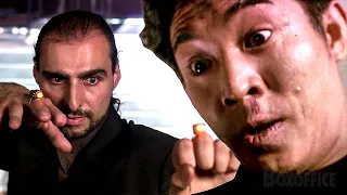 jet li vs laser guy that fighting technic is bonkers hitman clip