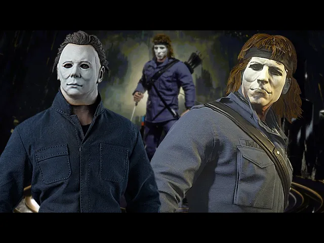 Michael Myers in Mortal Kombat 11