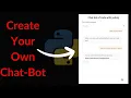 Create your own chatbot - part 1
